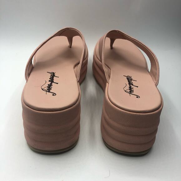 Free People Havana Thong Flatform Sandals Pink Size EU 41 / US 11 - Picture 10 of 11